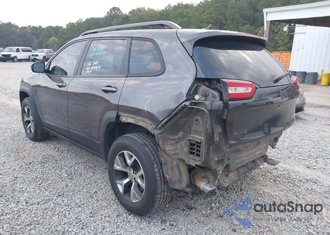 2015 Jeep Cherokee Trailhawk from USA, damaged, VIN 1C4PJMBS2FW583064